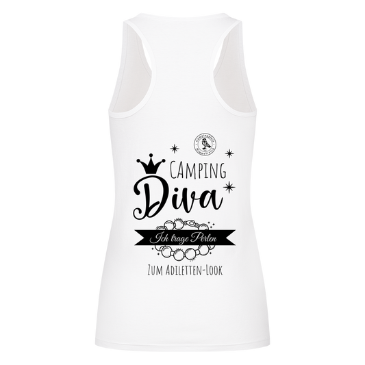 Tanktop - "Camping Diva" – weitere Produktansicht