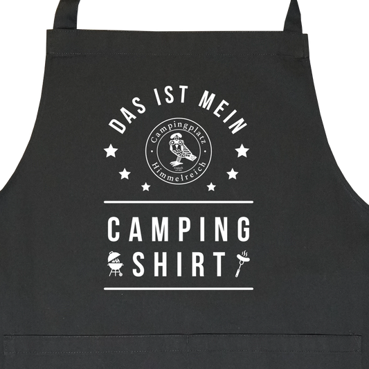 Latzschürze - "Mein Camping Shirt" – weitere Produktansicht