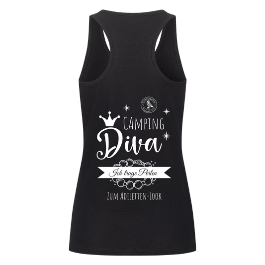 Tanktop - "Camping Diva" – Produktansicht