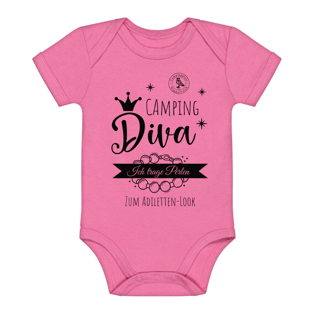 Baby Body – Camping Diva, Farbe Pink, Ansicht 1