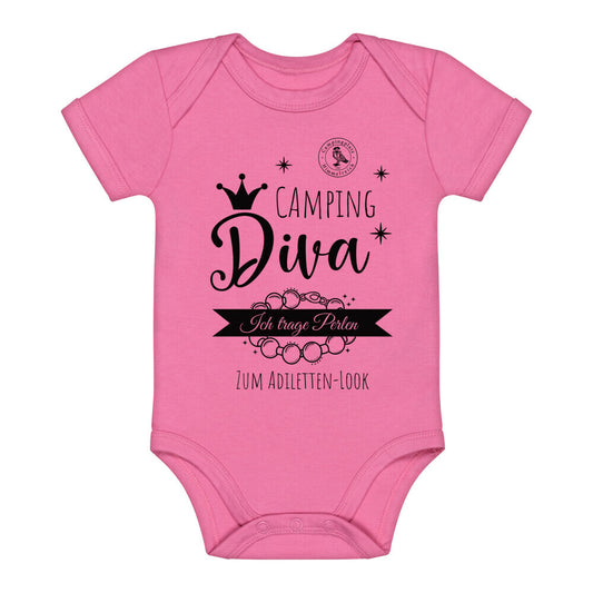 Baby Body – Camping Diva, Farbe Pink, Ansicht 1