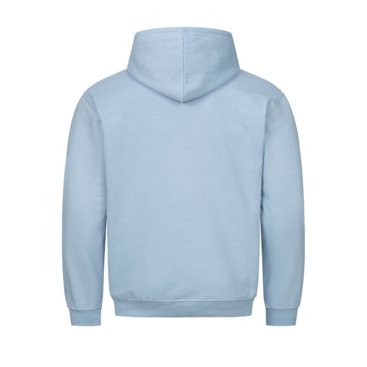 Hoodie – Bin da, Farbe Babyblau, Ansicht 2