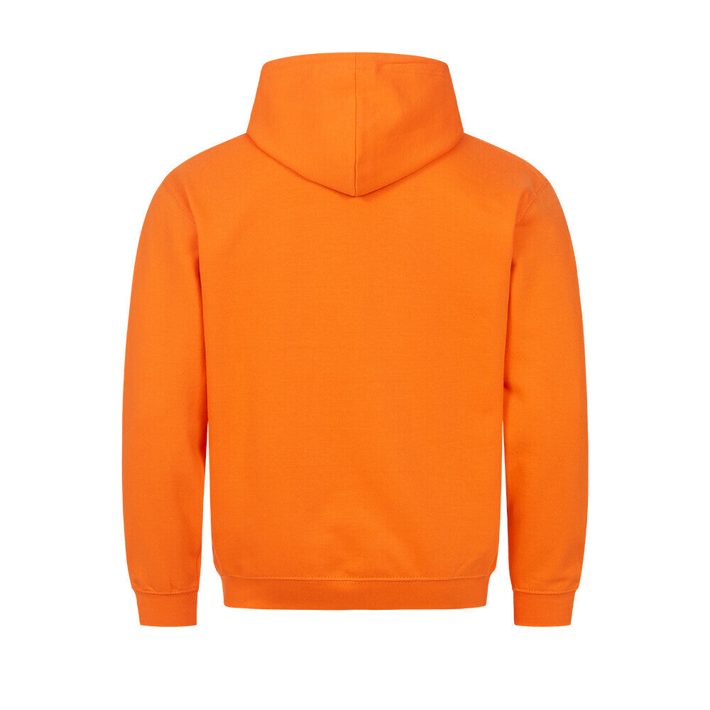 Hoodie – Bin da, Farbe Orange, Ansicht 2