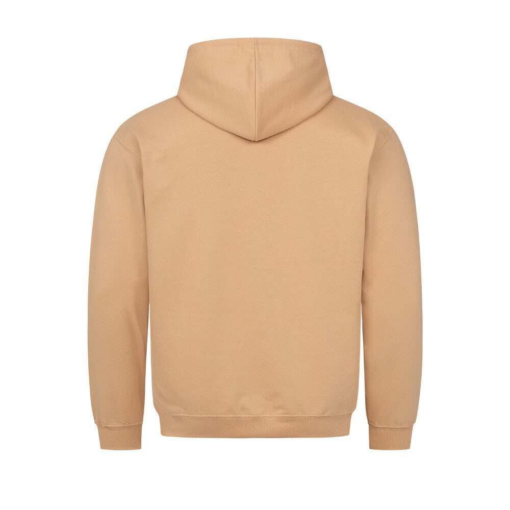 Hoodie – Bin da, Farbe Sand, Ansicht 2
